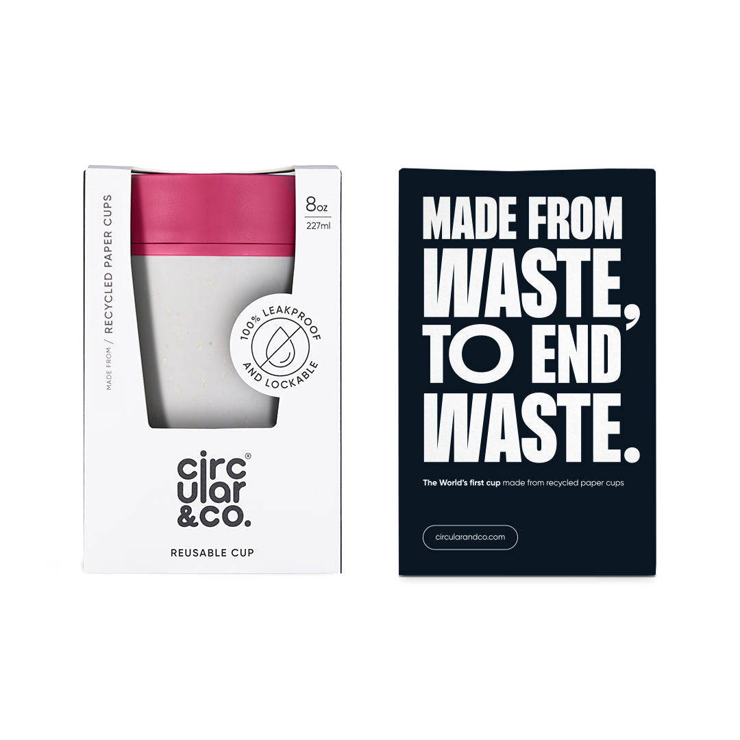 Circular&Co Coffee Cup - 8oz - Various Colours