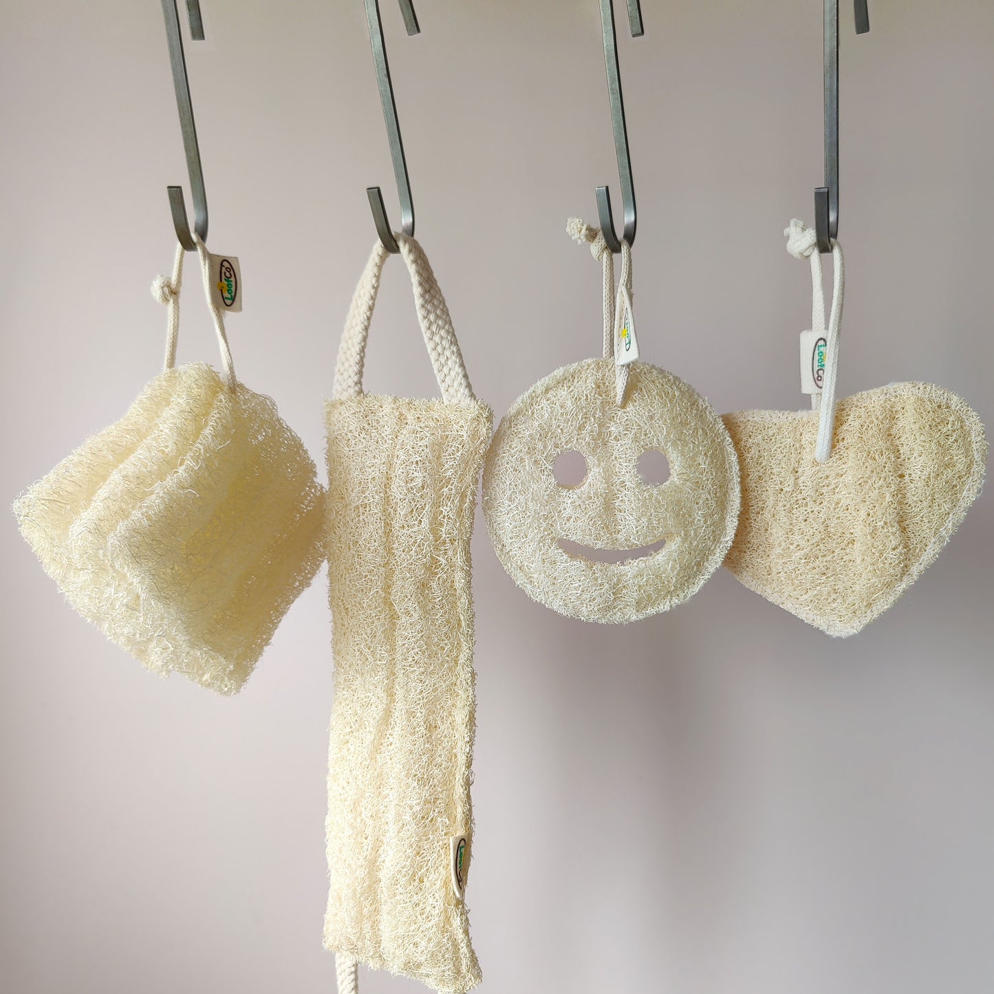 Bath-Time Heart Loofah