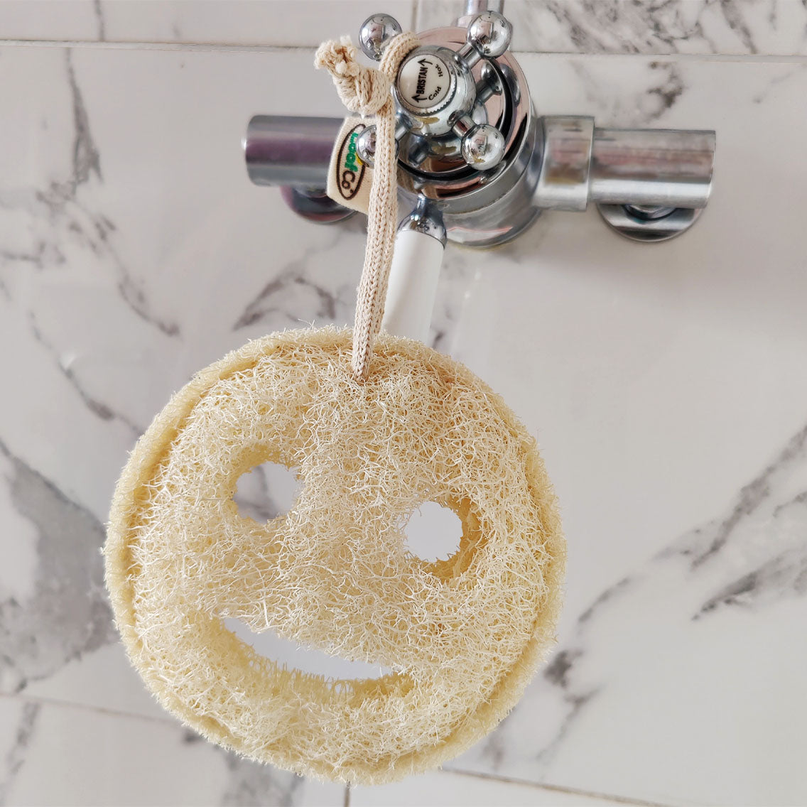 Bath-Time Smile Loofah