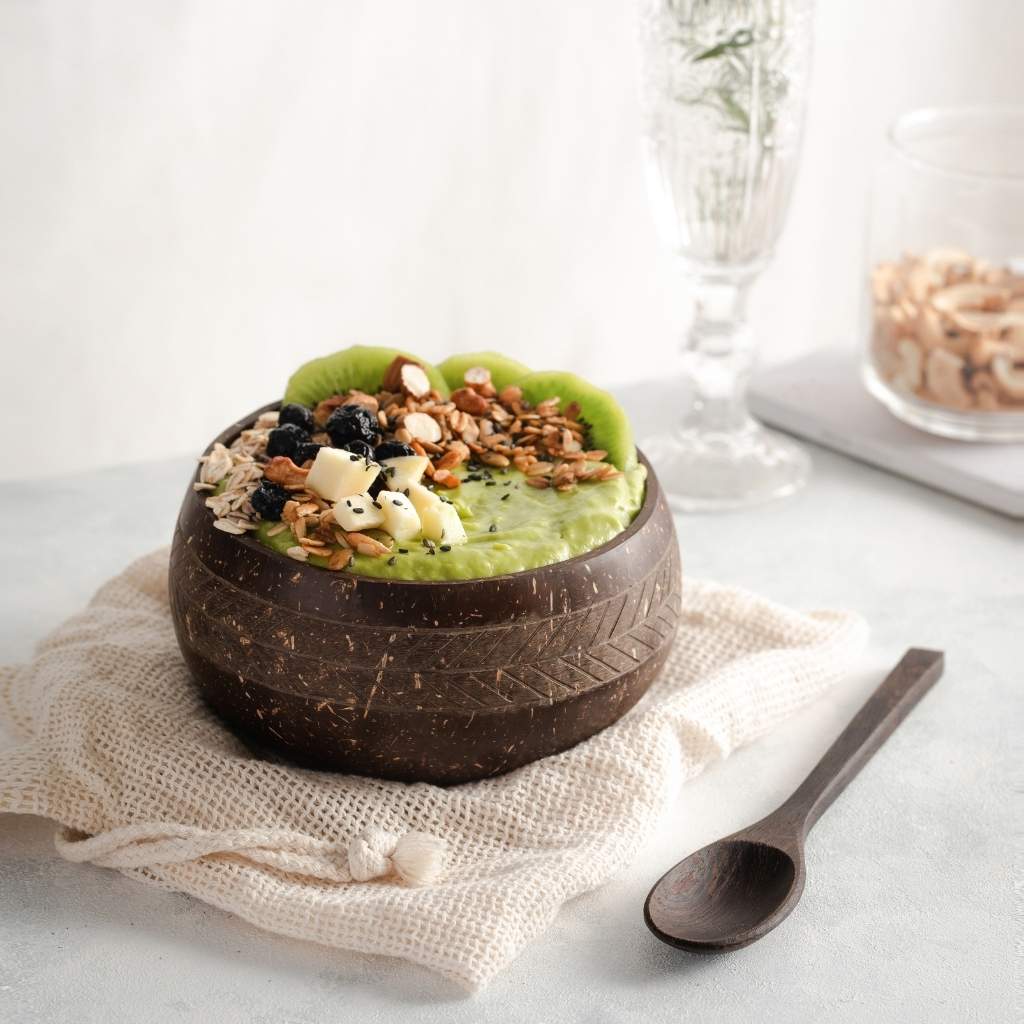 Coconut Bowl and Reclaimed Spoon - Various Designs