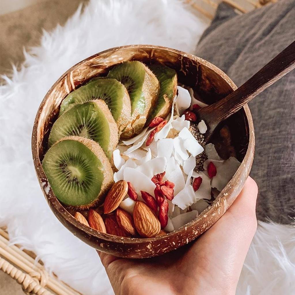 Coconut Bowl and Reclaimed Spoon - Various Designs